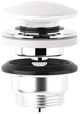 Донный клапан Kludi Rotexa 1047043-00 click-clack цвет Белый