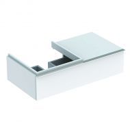 Тумба под раковину Geberit iCon, 89x48, белый глянец [840490000]