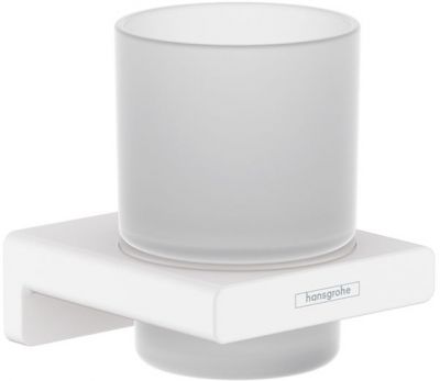 Hansgrohe AddStoris Стакан для зубных щеток, цвет: белый матовый