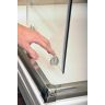 Душевая дверь Ravak Blix BLDP2-100 0PVA0100ZH  белый+ стекло графит