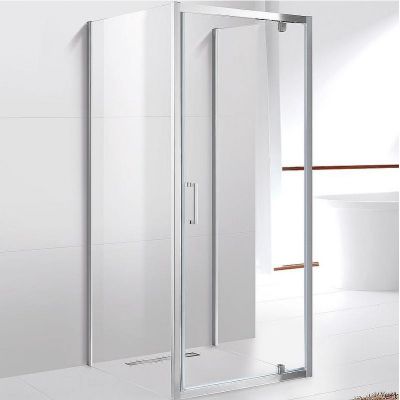 Душевой уголок Cezares Molveno 90x80 MOLVENO-BA2-90/80-C-Cr-IV профиль Хром стекло прозрачное