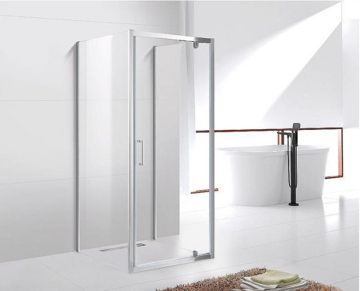 Душевой уголок Cezares Molveno 90x80 MOLVENO-BA2-90/80-C-Cr-IV профиль Хром стекло прозрачное