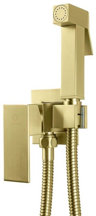 Гигиенический душ со смесителем FILARETE Fing FL101MG цвет Золото матовое