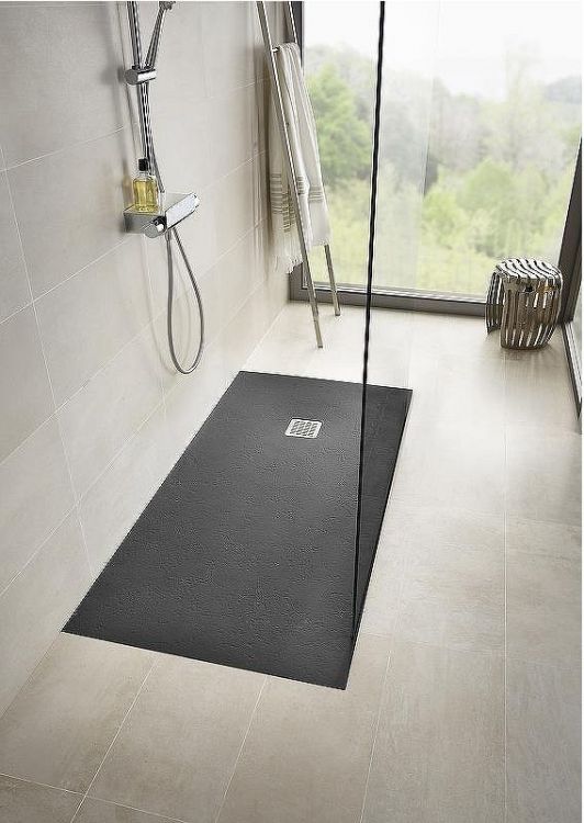 Душевой поддон из композитного материала Roca Terran 120x90 AP1014B038401400 Черный