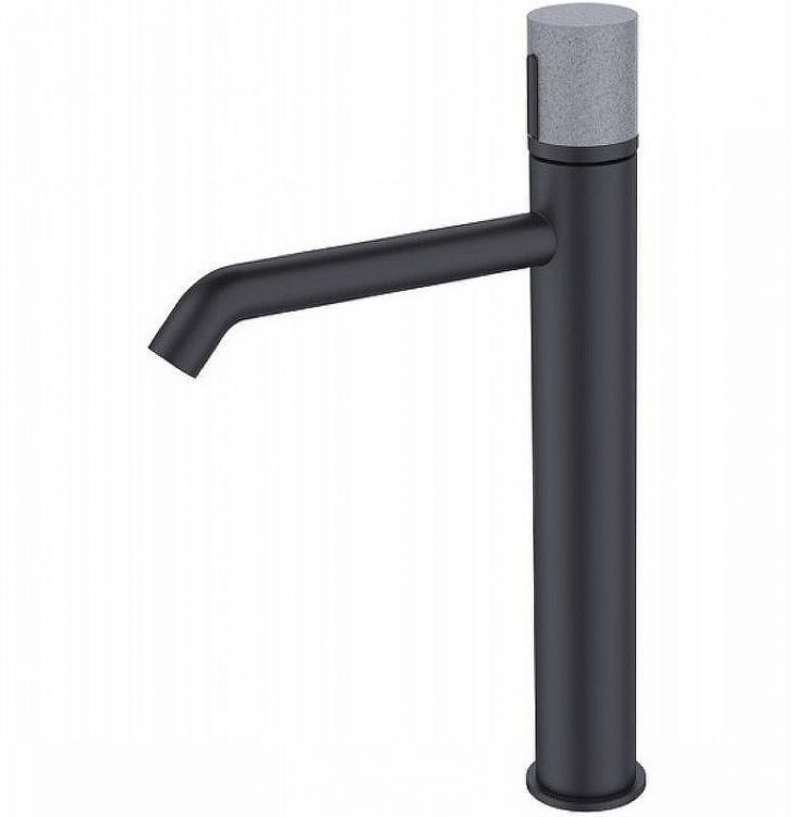 Комплект раковины-чаши Bronze de Luxe 66 1363MG со смесителем Focus 24615BG Серая матовая