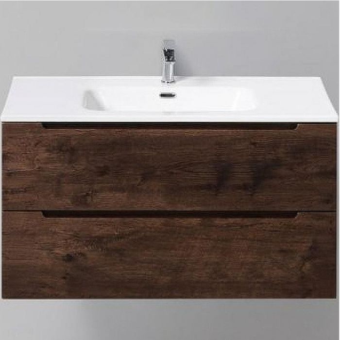 Тумба под раковину BelBagno Etna 100 ETNA-1000-2C-SO-RW-P подвесная Rovere Moro