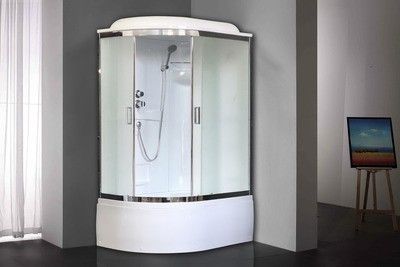 Душевая кабина Royal Bath RB 8120BK1-M-CH (матовое) правая Душевая кабина Royal Bath RB 8120BK1-M-CH (матовое) правая