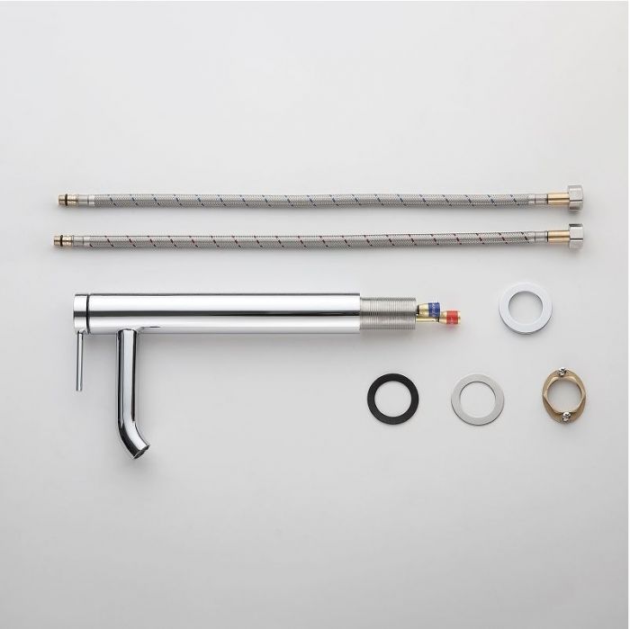 Смеситель для раковины Abelsberg Fluida ERF22003CH цвет Глянцевый хром