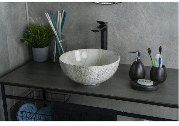 Раковина-чаша Gid Esfera Mnc487 32 54435 цвет Под камень глянцевый Раковина-чаша Gid Esfera Mnc487 32 54435 цвет Под камень глянцевый