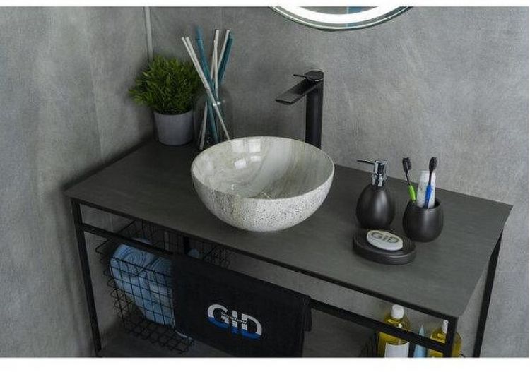 Раковина-чаша Gid Esfera Mnc487 32 54435 цвет Под камень глянцевый Раковина-чаша Gid Esfera Mnc487 32 54435 цвет Под камень глянцевый