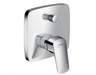 Hansgrohe Logis, Смеситель для ванны и душа, встраиваемый, внешняя часть, Цвет: хром