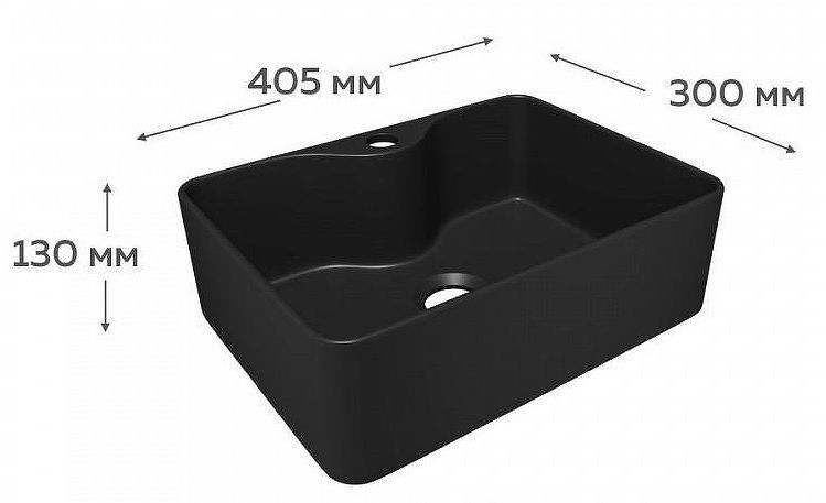 Раковина Maretti Umbria 40,5 UM13NS41-560 цвет Черный Раковина Maretti Umbria 40,5 UM13NS41-560 цвет Черный