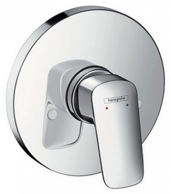 Hansgrohe Logis, Смеситель для душа, встраиваемый, внешняя часть, Цвет: хром