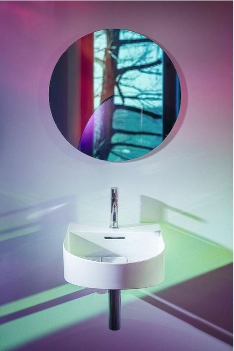 Раковина Laufen Sonar 40 8.1634.1.000.104.1 Белая
