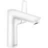 Hansgrohe Talis E Смеситель для раковины 150, на 1 отв, с донным клапаном, излив 141мм, цвет: белый матовый