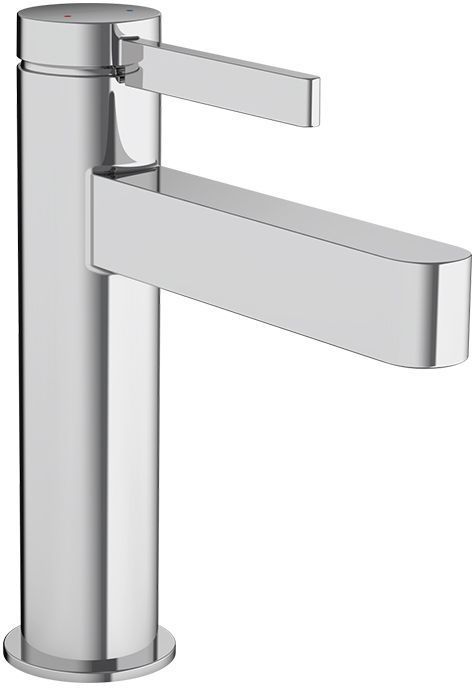 Hansgrohe Finoris Смеситель для раковины, 1 отв., с донным клапаном Push-Open, цвет: хром