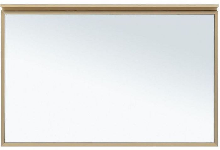 Зеркало Allen Brau Priority 120 1.31018.03 с подсветкой Латунь браш