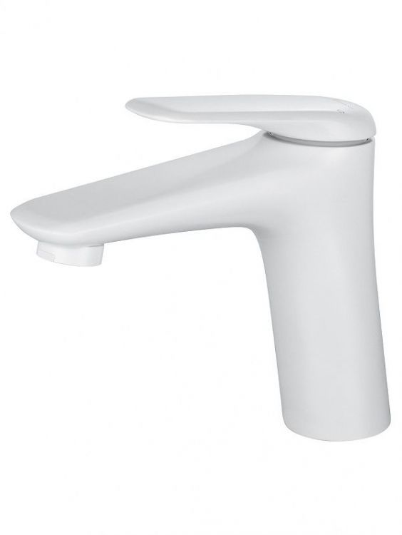 Смеситель для раковины Wonzon & Woghand WW-A41222-MW цвет Белый матовый