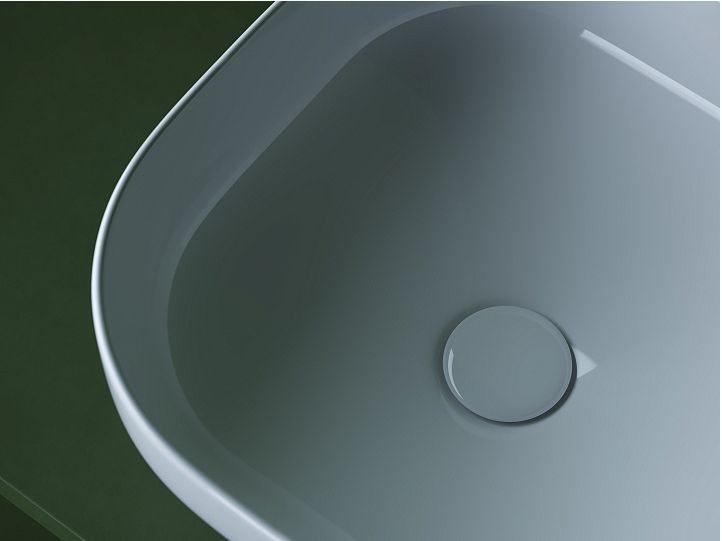 Умывальник CERAMICANOVA Element чаша накладная квадратная CN5032