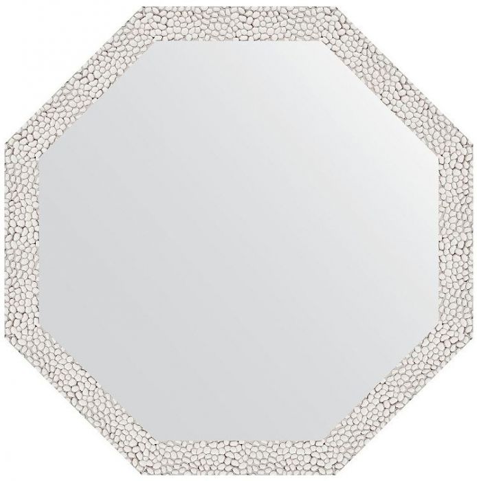 Зеркало Evoform Octagon 63х63 BY 3958 в багетной раме - Чеканка белая 46