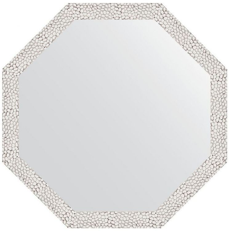 Зеркало Evoform Octagon 63х63 BY 3958 в багетной раме - Чеканка белая 46 Зеркало Evoform Octagon 63х63 BY 3958 в багетной раме - Чеканка белая 46
