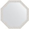 Зеркало Evoform Octagon 63х63 BY 3958 в багетной раме - Чеканка белая 46 Зеркало Evoform Octagon 63х63 BY 3958 в багетной раме - Чеканка белая 46