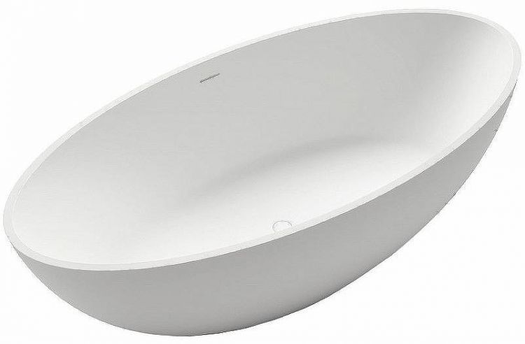 Ванна из искусственного камня Gruppo Treesse Carezza 180x85 V308BO без гидромассажа