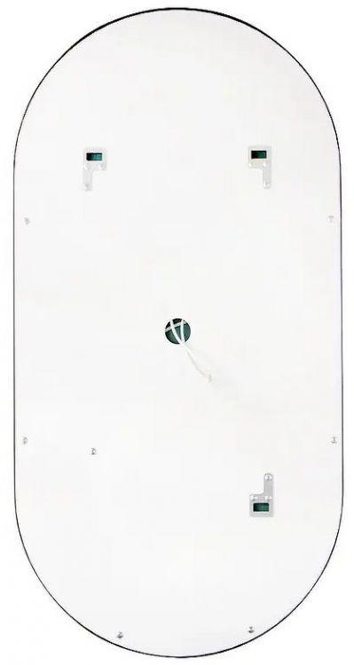 Зеркало Mixline Виола-лофт 50 550409 с подсветкой цвет Черный с сенсорным выключателем