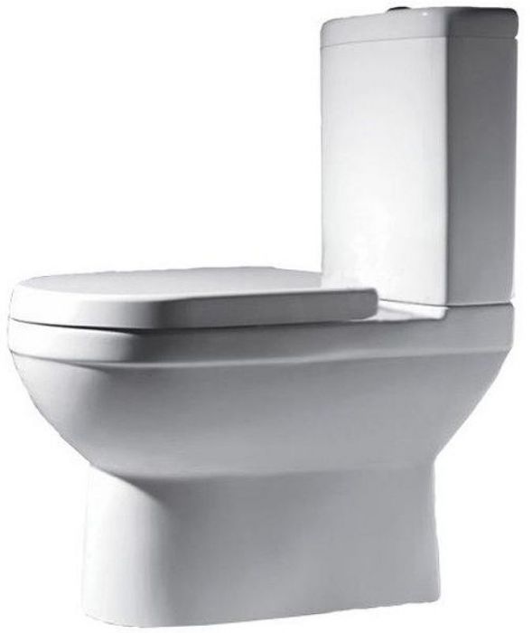 Унитаз компакт Bravat CX01014UW-P-RUS без бачка, с сиденьем Микролифт