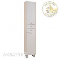 Пенал для ванной АКВАТОН Альпина (1A133603AL530), дуб молочный, с б/к Пенал для ванной АКВАТОН Альпина (1A133603AL530), дуб молочный, с б/к