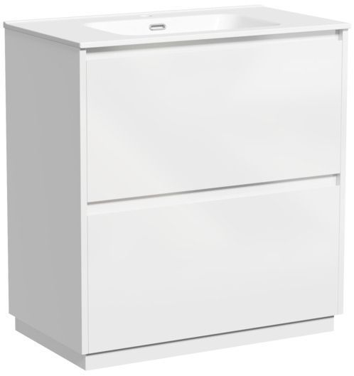 Тумба напольная под раковину SANCOS Libra Floor, белый глянец 790х450х840 мм, LB80FW