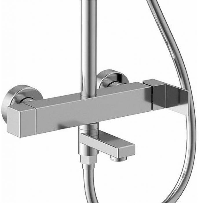 Душевая система Kaiser Cube 01582 Хром