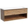 Тумба подвесная SANCOS под раковину Marmi 1.0, дуб чарльстон 1195х445х520, MR1.0120ECH Тумба подвесная SANCOS под раковину Marmi 1.0, дуб чарльстон 1195х445х520, MR1.0120ECH