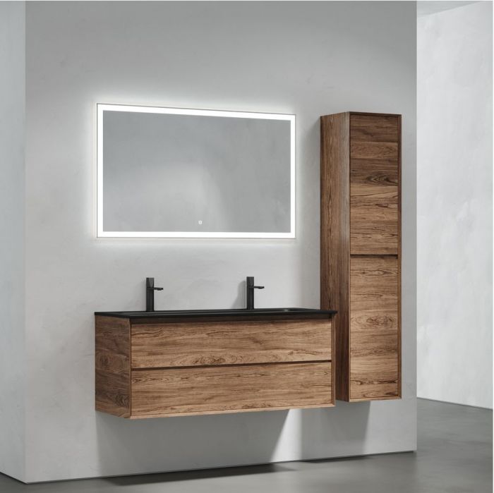 Тумба подвесная SANCOS под раковину Marmi 1.0, дуб чарльстон 1195х445х520, MR1.0120ECH