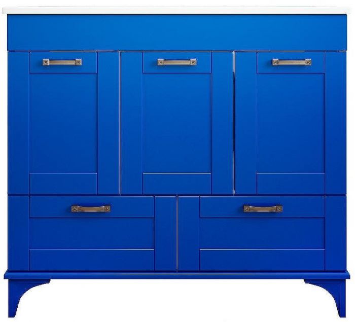 Тумба с раковиной Sanflor Ванесса 95/2 С15332 Индиго