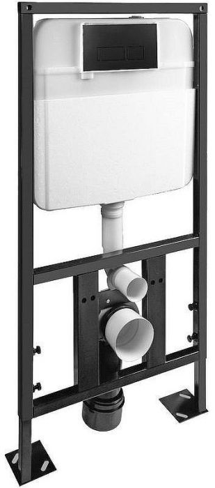 Инсталляция SantiLine SL-04 с Черной матовой клавишей смыва