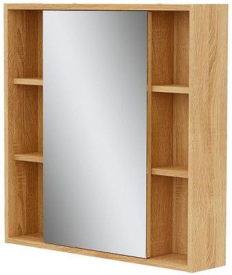 Зеркальный шкаф Volna Osmond 70 szOSMOND70 цвет Дуб сонома