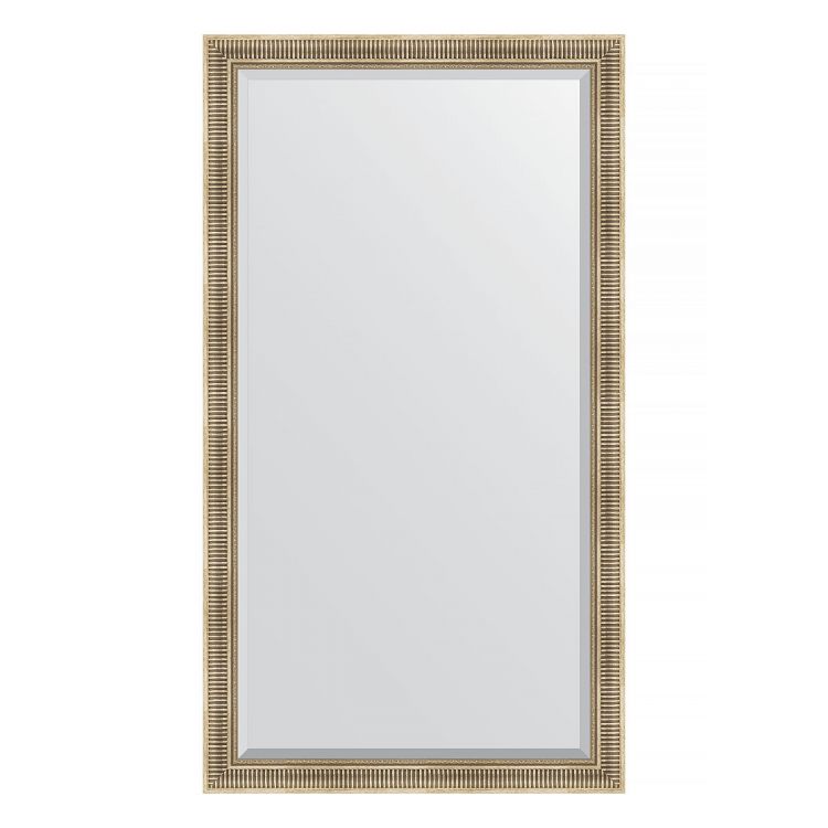 Зеркало EVOFORM  EXCLUSIVE FLOOR BY 6161 112x202 серебряный акведук 93 мм пристенное напольное с фацетом в багетной раме