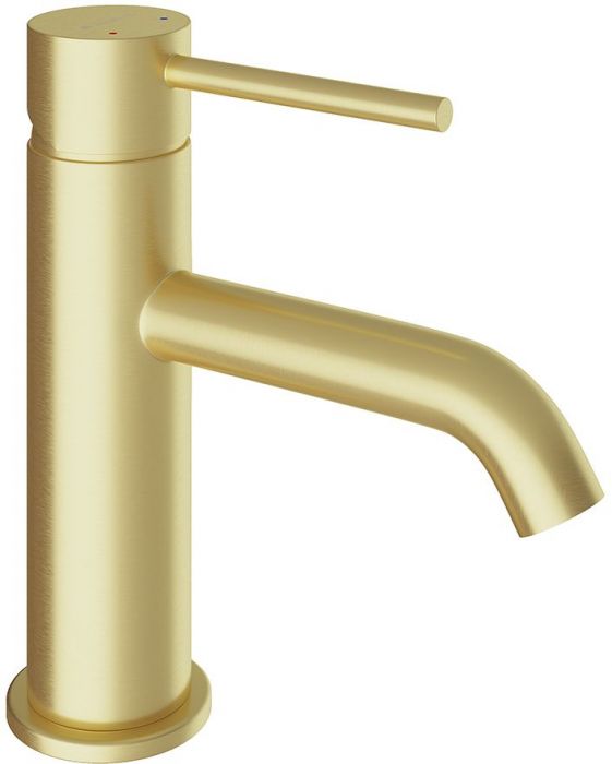 Смеситель для раковины M AQUEDUTO CANO, шлифованное золото (CAN0250)