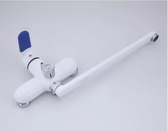 Смеситель для ванны Frap H34 F2234 универсальный Белый Хром