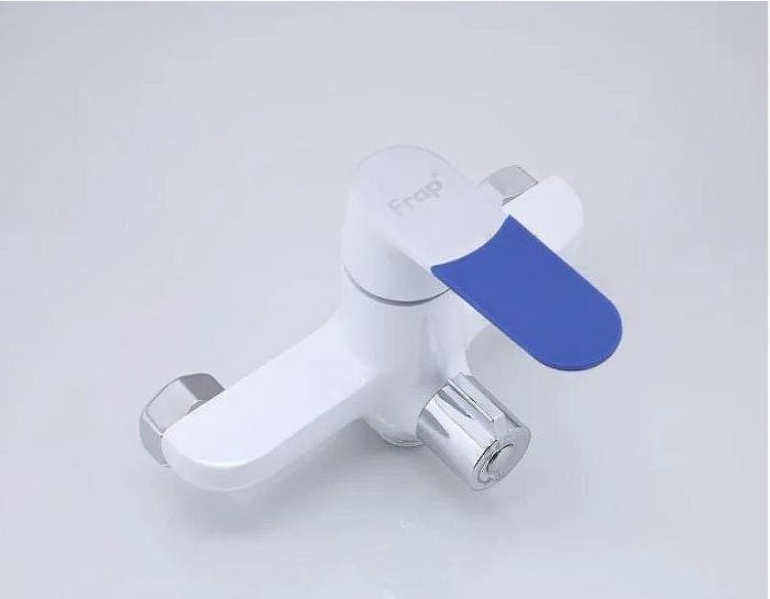 Смеситель для ванны Frap H34 F2234 универсальный Белый Хром