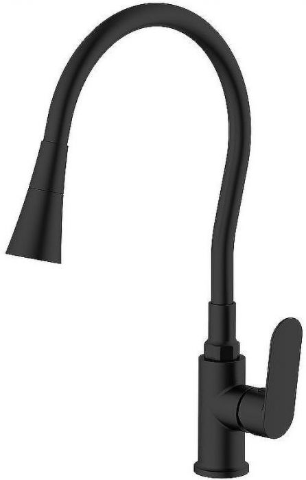 Смеситель для кухни Splenka S41.43.06 Черный матовый