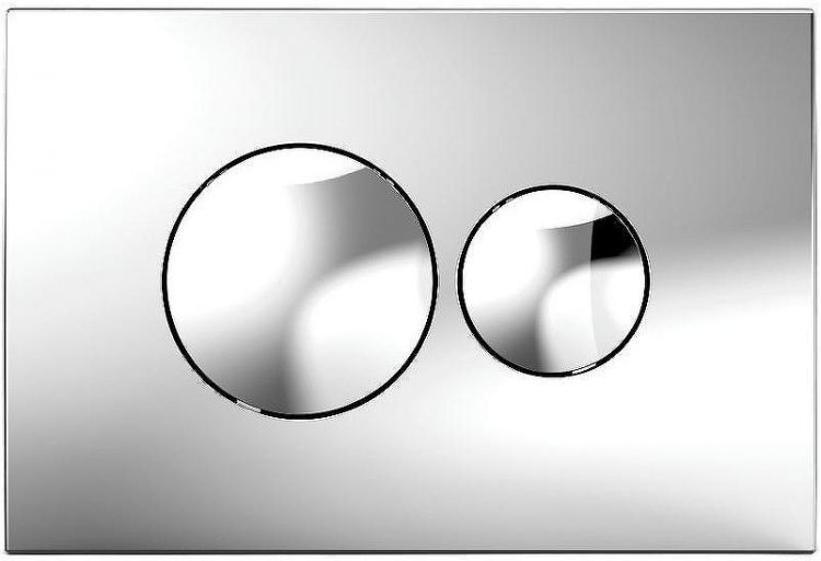 Клавиша смыва Nova NV7312 Хром глянцевый