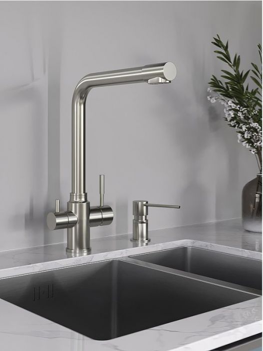 Смеситель для кухни Orange Boni M15-008ni Никель