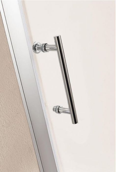 Душевой уголок Cezares Eco 100х80 ECO-O-RH-2-100/80-C-Cr профиль Хром стекло прозрачное