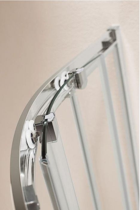 Душевой уголок Cezares Eco 100х80 ECO-O-RH-2-100/80-C-Cr профиль Хром стекло прозрачное