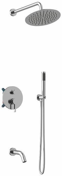 Душевая система Vincea Villa VSFW-1VL3CH цвет Хром