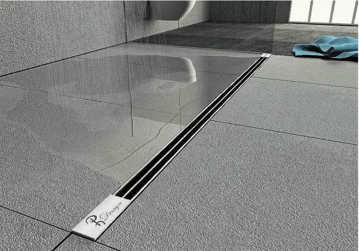 Душевой лоток Boheme B&T Infinity 80 981-80-CR с решеткой Хром