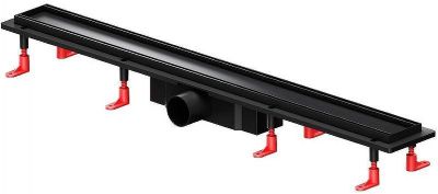 Душевой лоток AM.PM PrimeFlow 80 W02SC-U11-080-04BM с Черной матовой решеткой / под плитку Tile