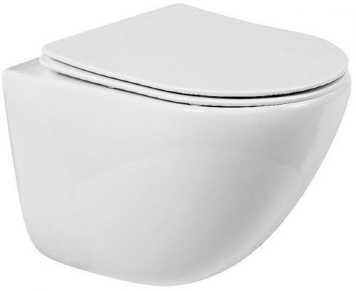 Комплект унитаза BelBagno Amanda BB051CHR+BB051SC с инсталляцией Berges Novum L5 040215 с сиденьем Микролифт и Черной матовой клавишей смыва